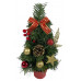 RED & GOLD ALBERO DA TAVOLO CM.40 (8pz)